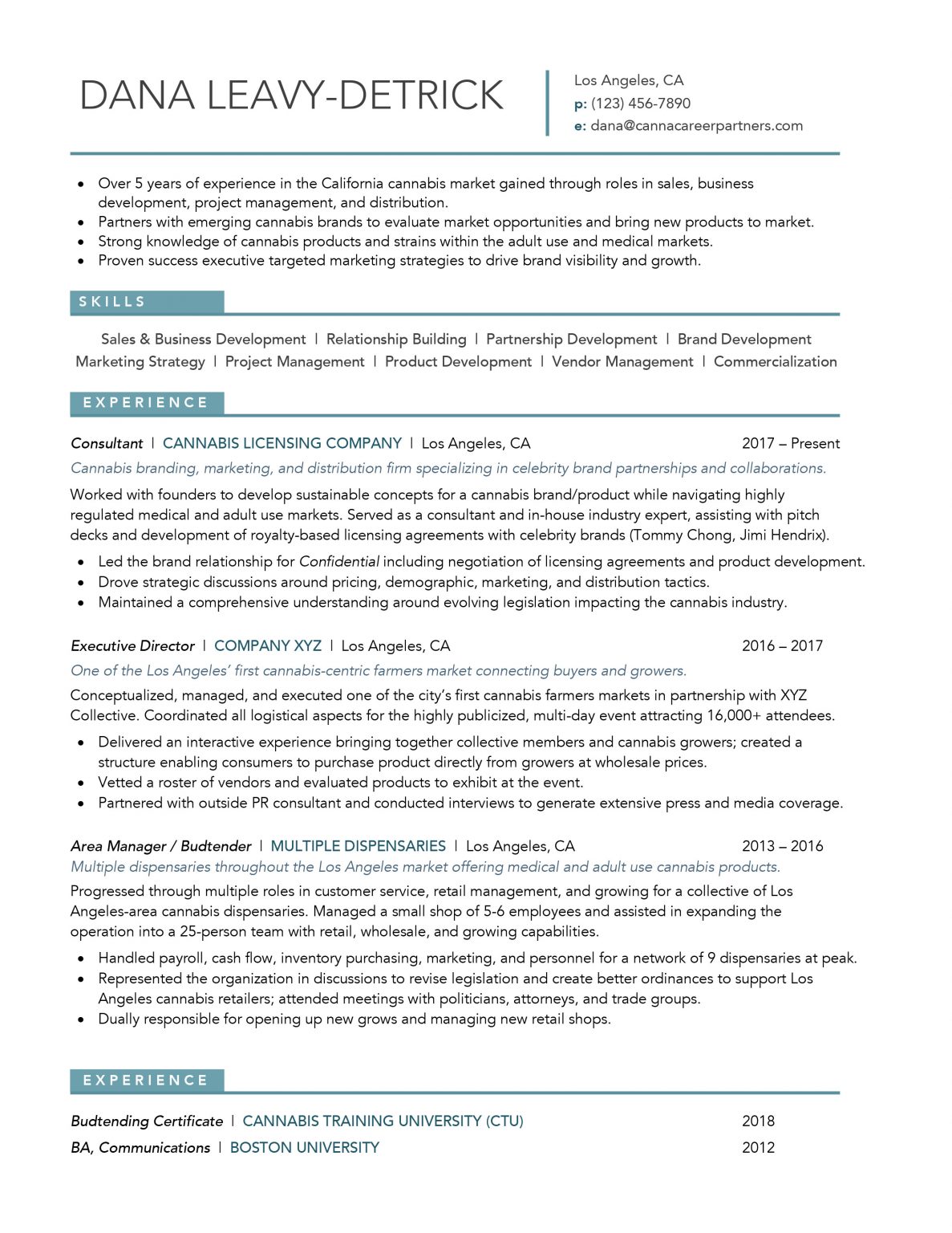 Resume examples, cover letter samples, and LinkedIn profile samples